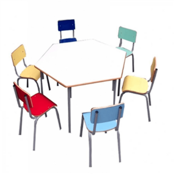 Conjunto Sextavado Infantil